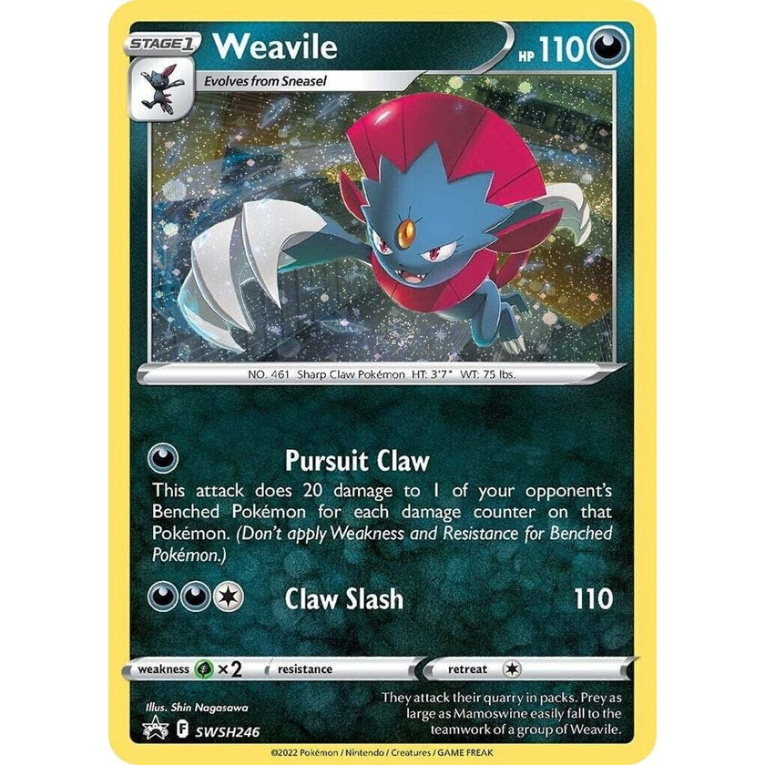 Weavile - SWSH246 (Cosmos Holo) (SWSH246) (SWSD)