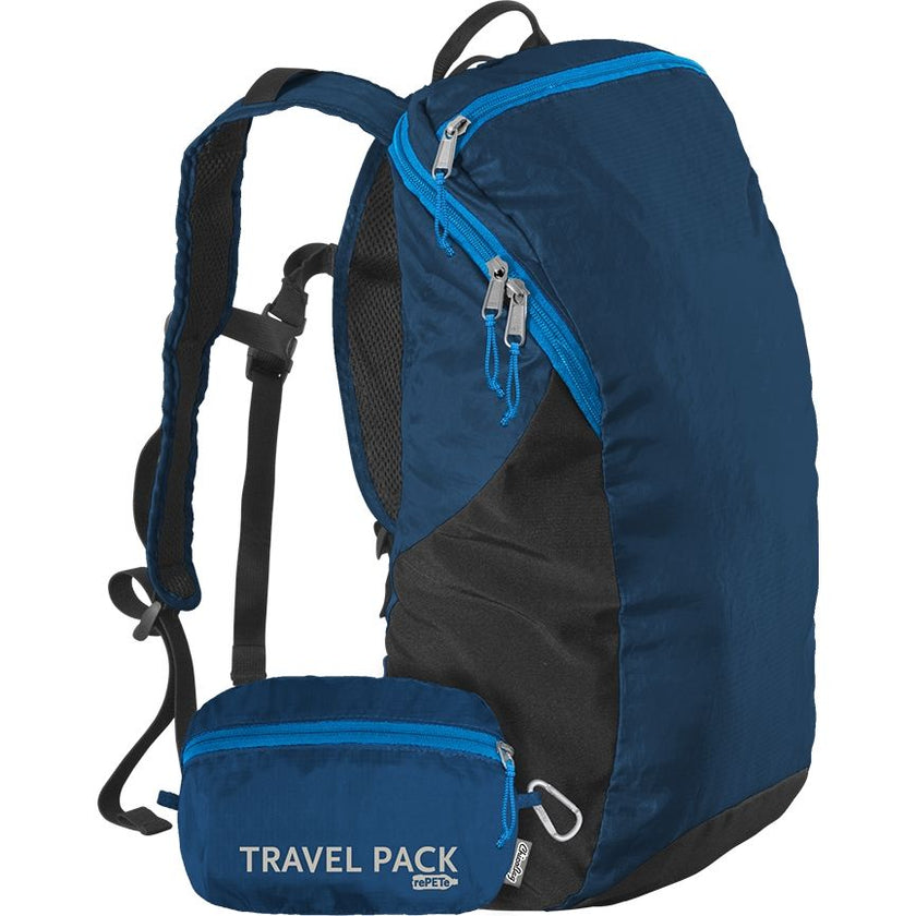 ChicoBag Travel Pack rePETe Pouchable Backpack