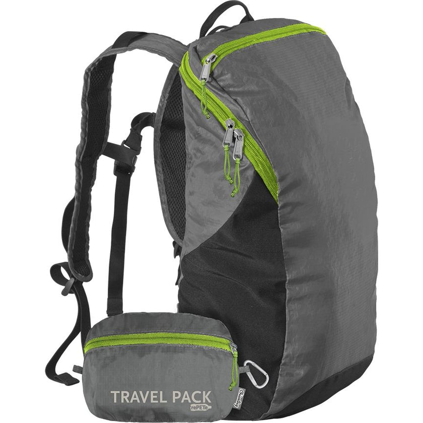 ChicoBag Travel Pack rePETe Pouchable Backpack