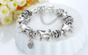 DIY Silver Horse Charm Bead Bracelet For Ladies – Pandora-Style Chain