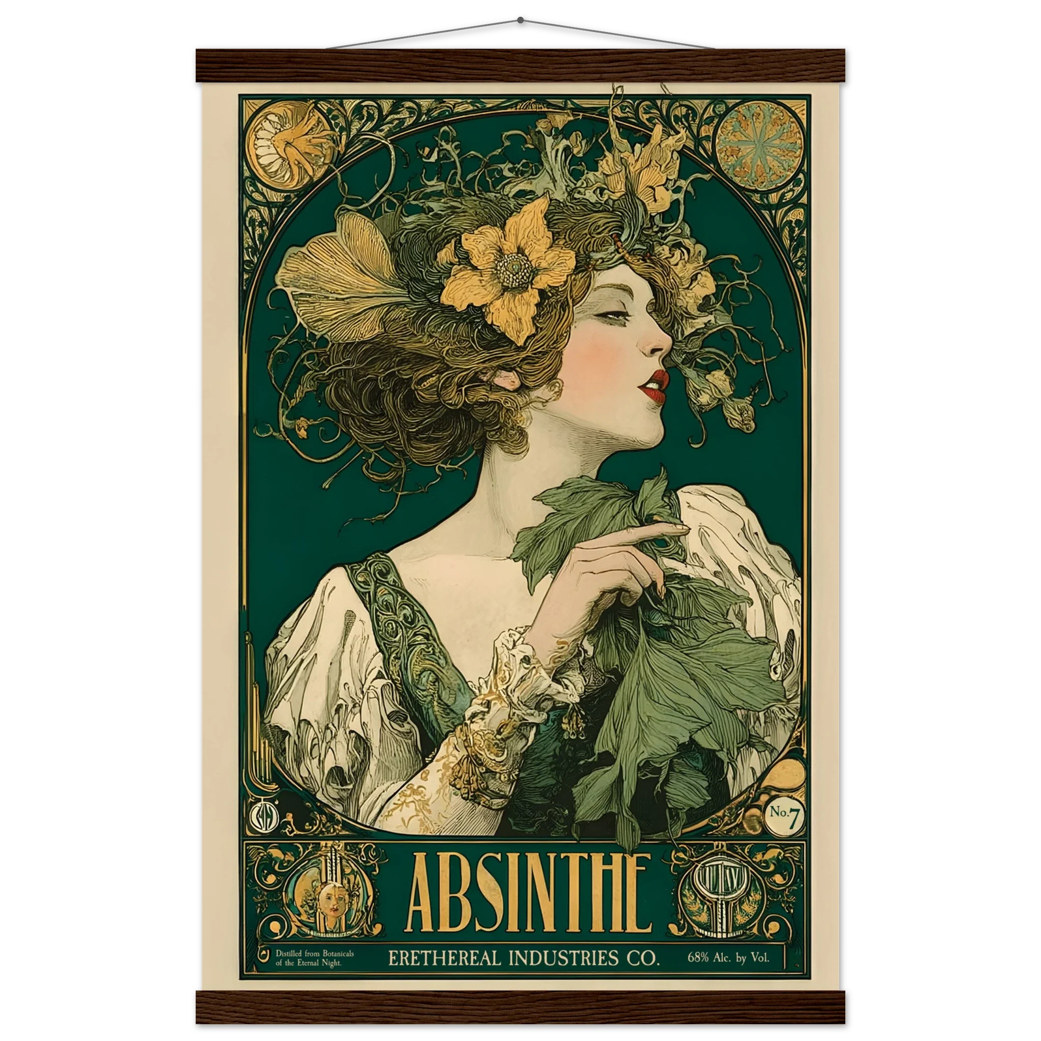L’Absinthe d’Ombre - Poster & Framed Print