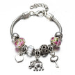 Elephant Charm Bracelet – Alloy Boho Jewelry for Women in 6 Colors (Pink, Blue, Red & More)