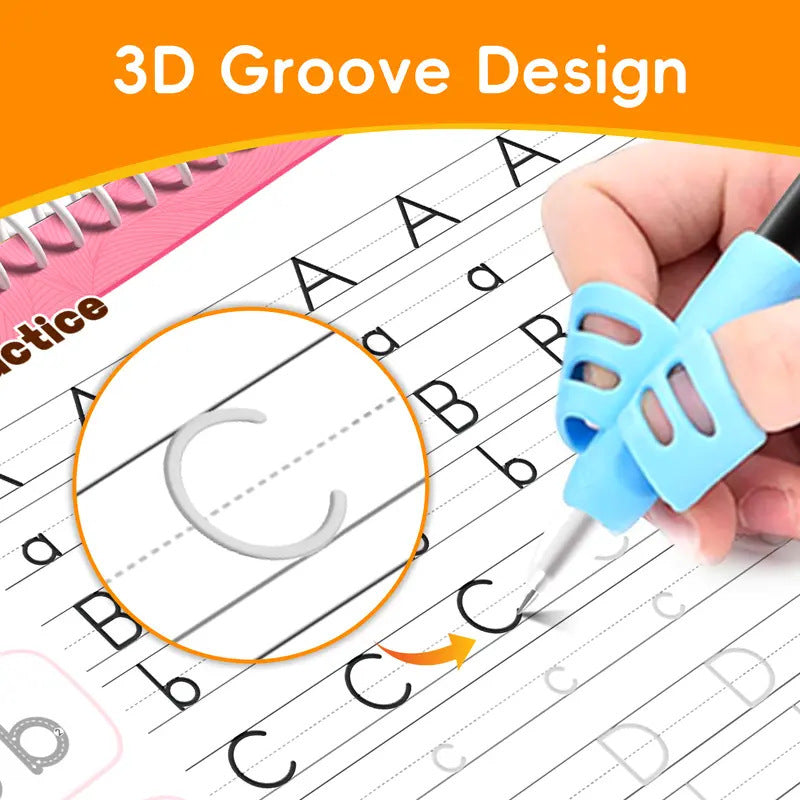 Children's Writing Practice Stationery Set – Word Painting & Handwriting Brace Kit