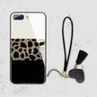 Luxury Leopard Tempered Glass Mirror iphone Case