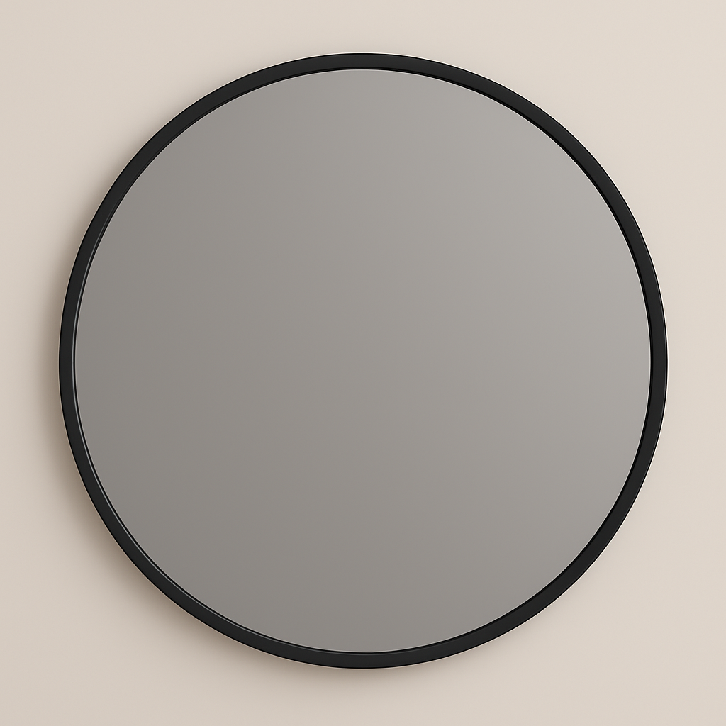 Round Vanity Mirror – Black, Gold, Nickel | 24