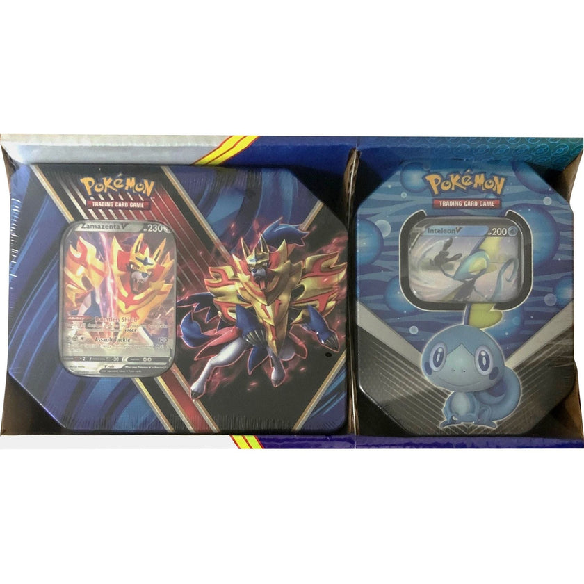 Legends of Galar Tin + Galar Partners Tin 2-pack [Zamazenta V/Inteleon V] (Retail Exclusive)