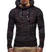 Turtleneck hooded sweater