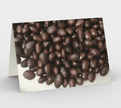 Set of 3 Blank Greeting Cards | 5 x 7 | Black Beans