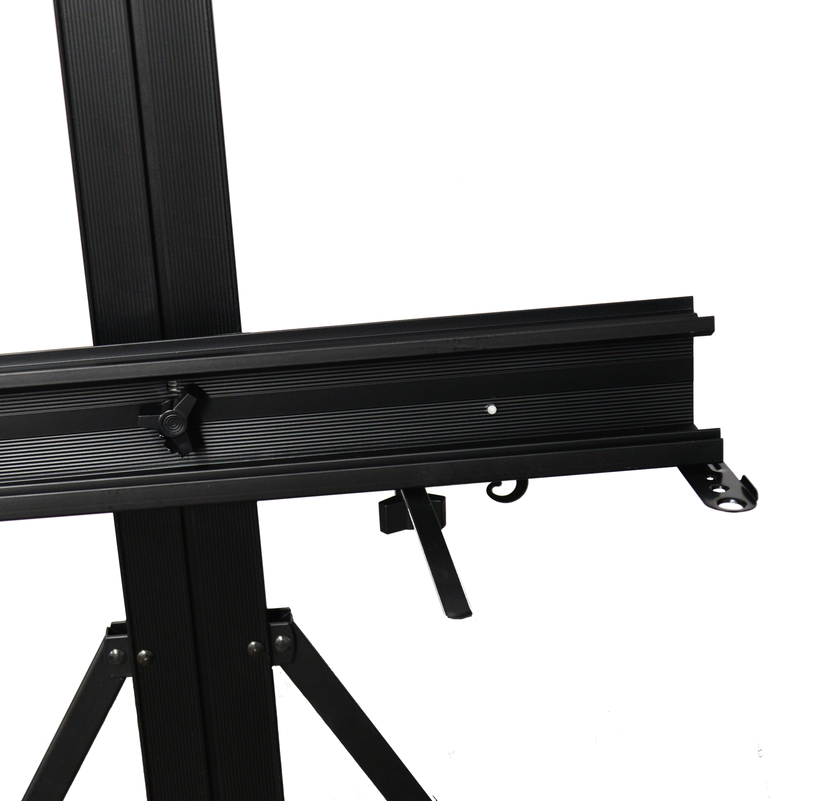 Angle-Adjustable Metal Tripod Easel for Canvases up to 50