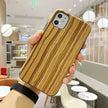 Simple Bamboo Wooden iphone  Protective case Unisex