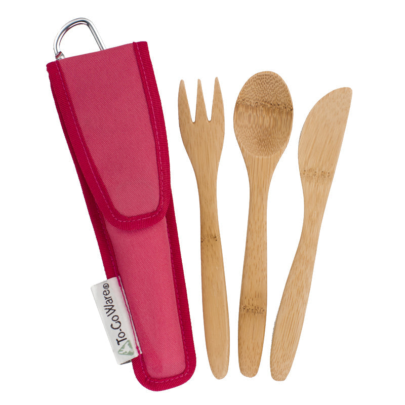 To Go Ware Bamboo Reusable Kids Utensil Set