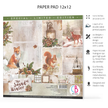 Ciao Bella The Sound of Winter Limited Edition Paper Pad 12