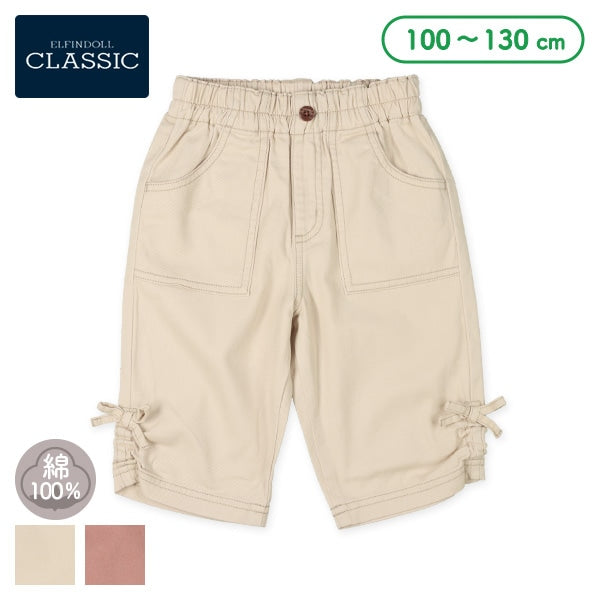 西松屋 ELFINDOLL CLASSIC 裾リボンカプリパンツ正規品