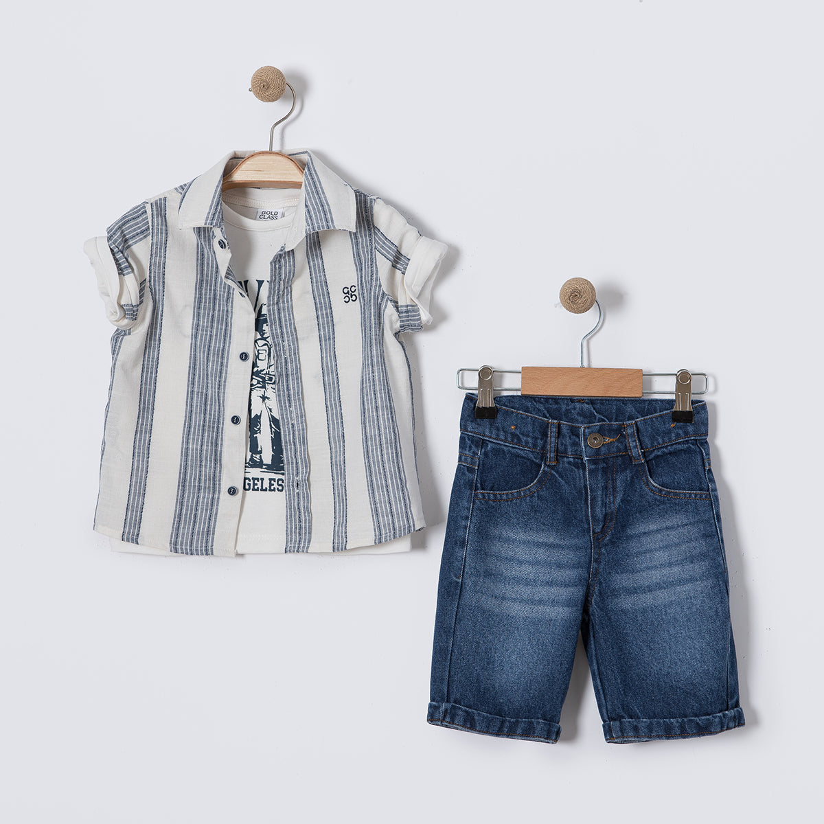 Dapper Dustin Denim Set