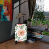 Floral Carry-On Suitcase — Pink Peony Travel Luggage
