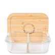 Life Without Waste Divided Glass Lunch Container