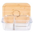 Life Without Waste Divided Glass Lunch Container