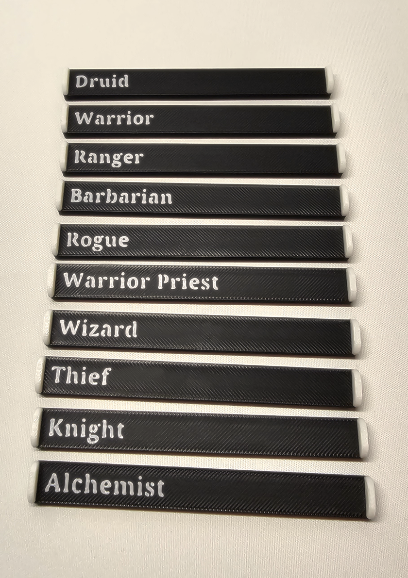 League of Dungeoneers - Party and Heroes Dashboards