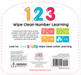 Little Hippo Books - Write & Wipe 123 - Illustrated