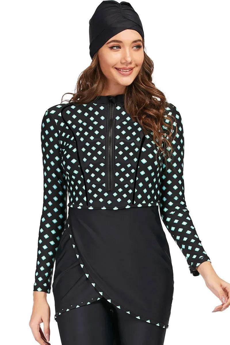 ArabSwimsuit Long-sleeved Trousers Three-piece Suit