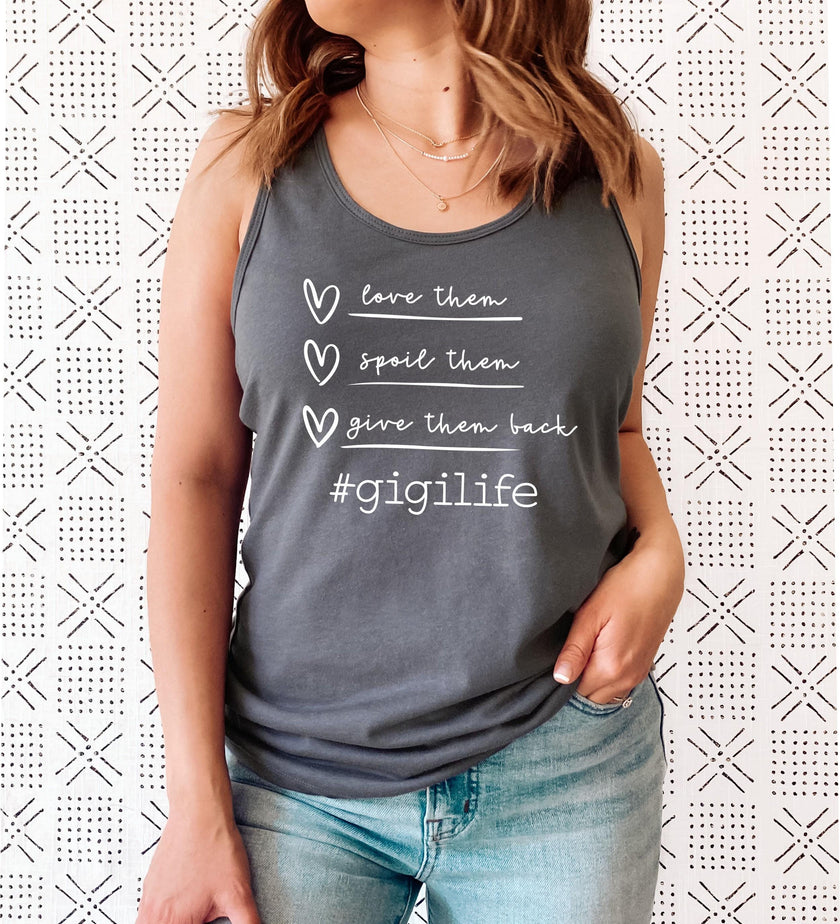 Gigi Life Racerback Tank Top