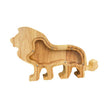 Wooden Animal & Alphabet Piggy Bank – Kids Holiday Gift, A–Z & Animal Styles