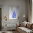 Wall art Angel in Blue Canvas Print