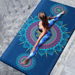Non-Slip Yoga Mat – TPE & Suede, Beginner & Advanced (Pink / Midsummer Set)