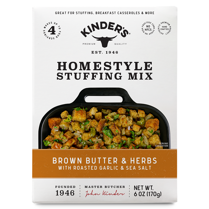 Kinder's Brown Butter & Herbs Homestyle Stuffing Mix