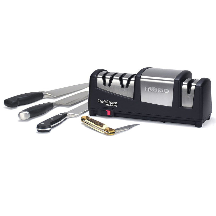 CHEF'S CHOICE 290101 AngleSelect Hybrid Diamond Hone Knife Sharpener - 290
