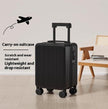 Minimalist Textured Hard Shell Carry-On Luggage – Lightweight 360° Spinner Suitcase
