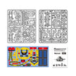 PicassoTiles - PicassoTiles 6-in-1 STEM Kids Solar Powered UFO Robot Kit