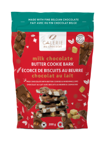 Galerie au Chocolat - H Milk Choc Butter Cookies Bark (200g)