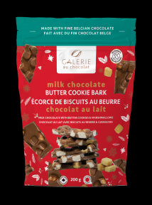 Galerie au Chocolat - H Milk Choc Butter Cookies Bark (200g)