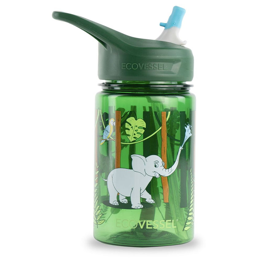 12 oz The SPLASH  Kids Tritan Water Bottle with Straw Top
