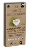 Galerie au Chocolat - Fairtrade White Choc Green Tea Bar (100g)