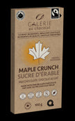 Galerie au Chocolat - Fairtrade Mlk Choc Maple Crunch Bar (100g)