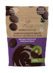 Galerie au Chocolat - FT Organic 72% Dark ChocDrops (200g)