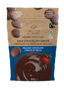 Galerie au Chocolat - FT Organic Milk ChocDrops (200g)