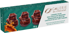 Galerie au Chocolat - H Artisan Milk Choc&Caramel Snowmen (70g)