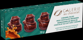 Galerie au Chocolat - H Artisan Milk Choc&Caramel Snowmen (70g)