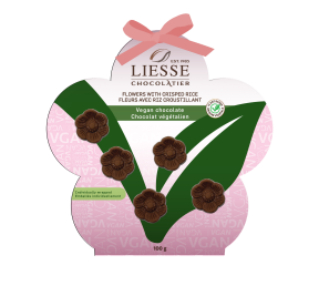 Galerie au Chocolat - Vegan Crispy Chocolate Flowers