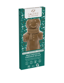 Galerie au Chocolat - H Artisan Milk Gngerbred Man Shape (80g)