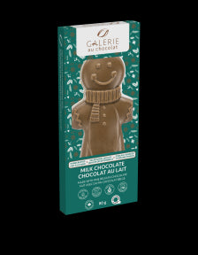 Galerie au Chocolat - H Artisan Milk Gngerbred Man Shape (80g)