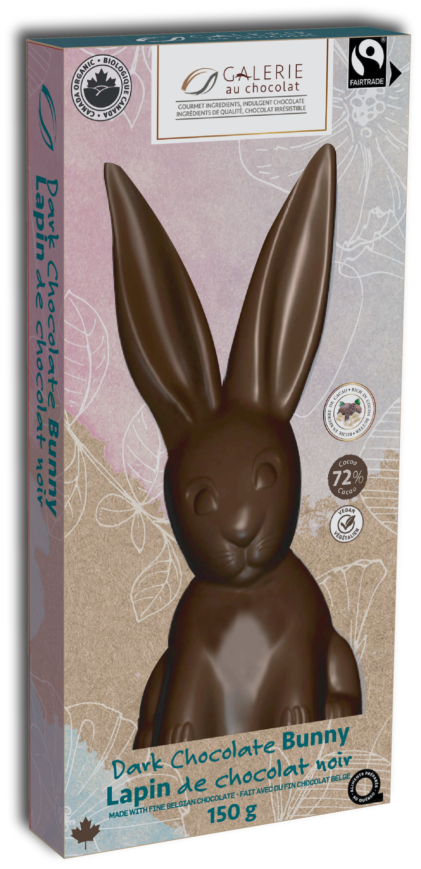 Galerie au Chocolat - FT Solid Dark Choc Bunny (150g)