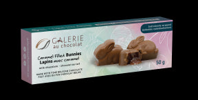 Galerie au Chocolat - Art Mini Bunnies W-Caramel (5pc)