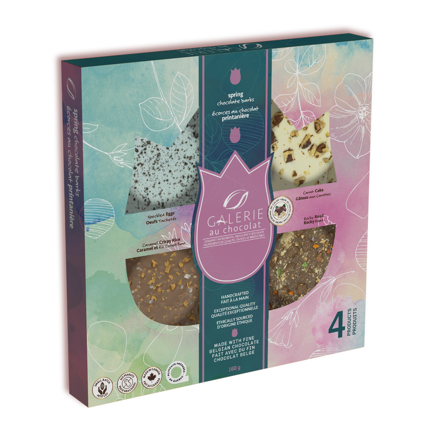 Galerie au Chocolat - Art 4 Choc Bark Box (160g)