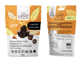 Galerie au Chocolat - No Sugar Dark Choc Alm Butter Cups (120g)