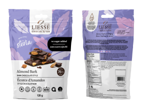 Galerie au Chocolat - No Sugar Dark Cho Almond Bark (120g)