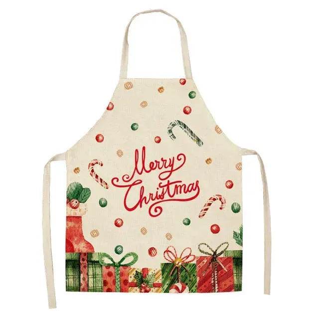 Personalized Christmas Aprons gifts idea for chefs bakers